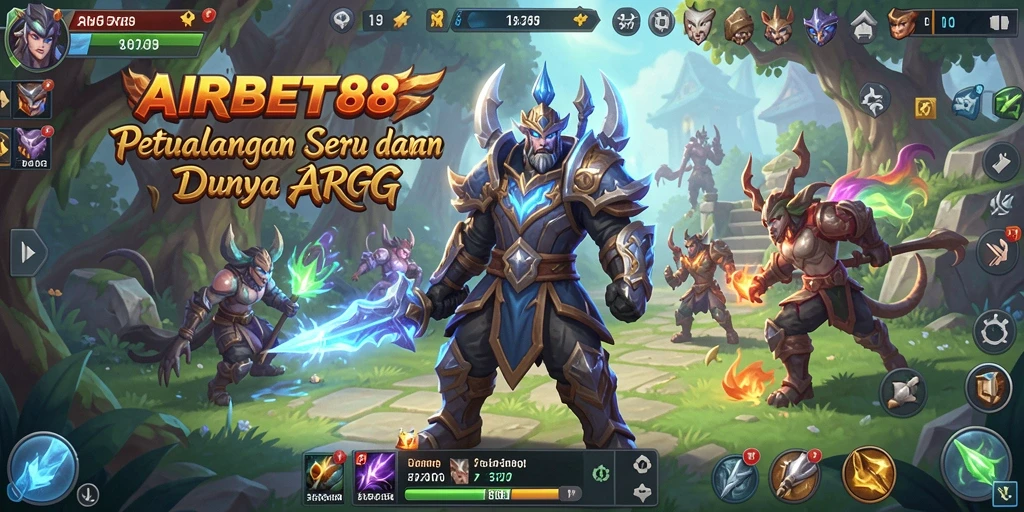 Tangkapan layar gameplay mendebarkan dari AIRBET88 yang menampilkan pertempuran ARPG.