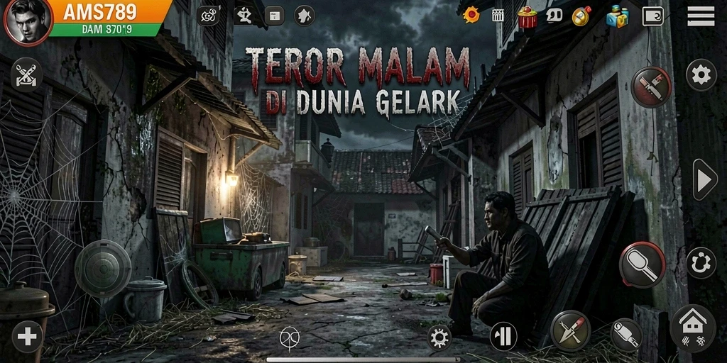 Tampilan seram gameplay AMS789 yang mendebarkan dan menegangkan.