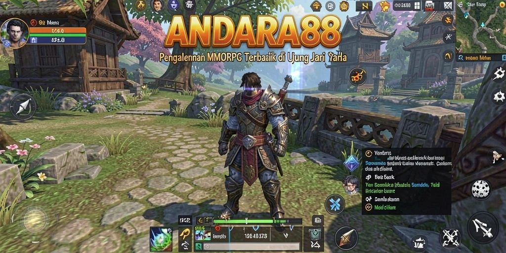 Tampilan menarik dari gameplay ANDARA88 dengan pertempuran epik.