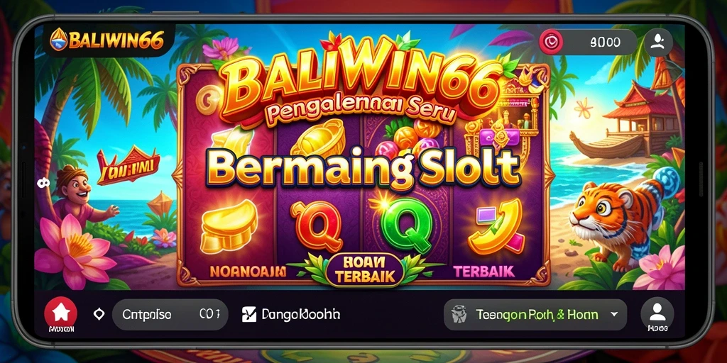 Tampilan menarik gameplay Slot BALIWIN66 dengan efek visual yang memukau.