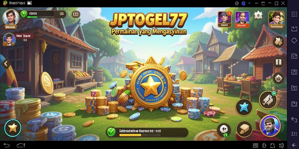 Screenshot gameplay JPTOGEL77 yang menunjukkan antarmuka Idle yang menarik.