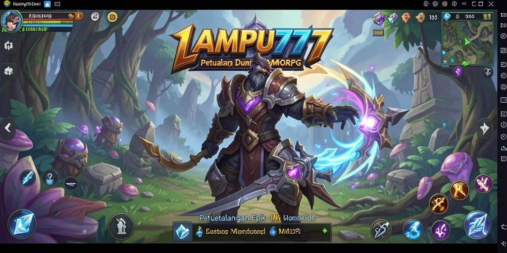 Tampilkan aksi seru dalam game MMORPG LAMPU777 dengan grafis menakjubkan.