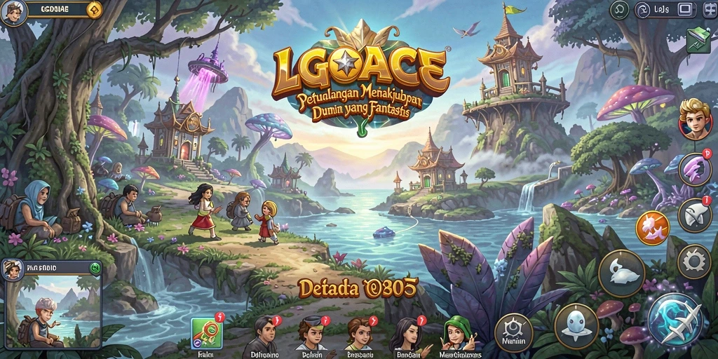 Screenshot gameplay LGOACE menampilkan petualangan seru yang penuh tantangan.