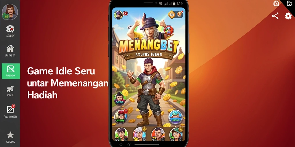 Screenshot gameplay <strong>MENANGBET</strong> yang menampilkan keseruan permainan Idle.