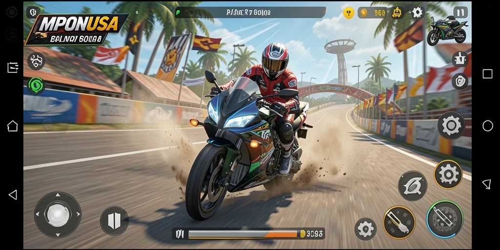 Gameplay seru dan menggembirakan di MPONUSA.