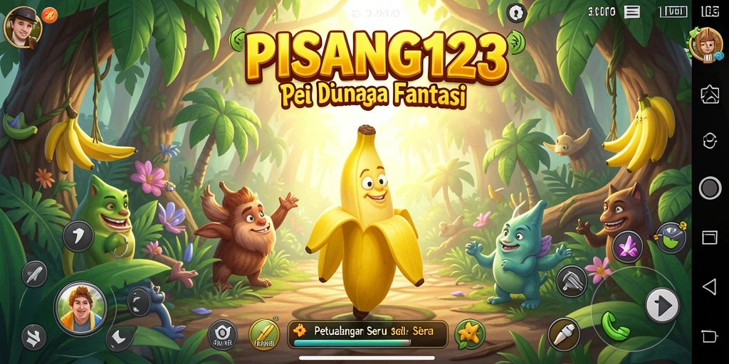 Tampilan gameplay PISANG123 yang menarik dan penuh aksi.