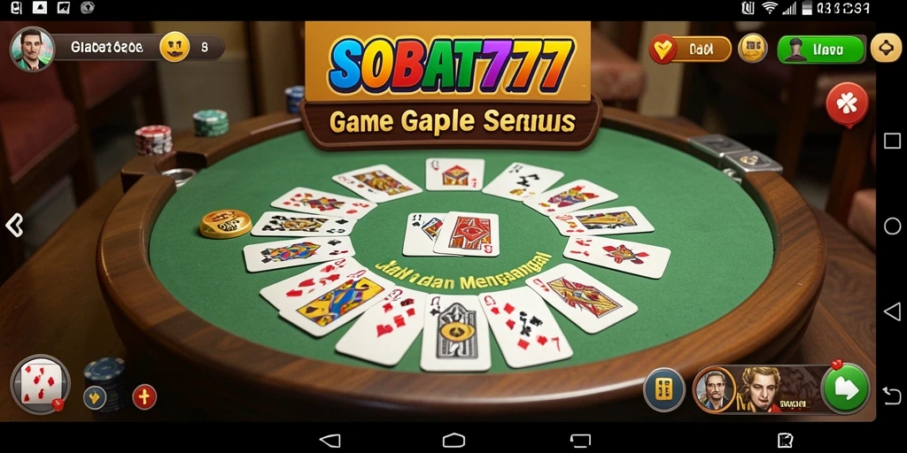 Tampilan menarik dan gameplay seru dalam SOBAT777.