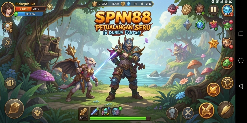 Gameplay SPN88 menampilkan petualangan yang menakjubkan di dunia fantastis.