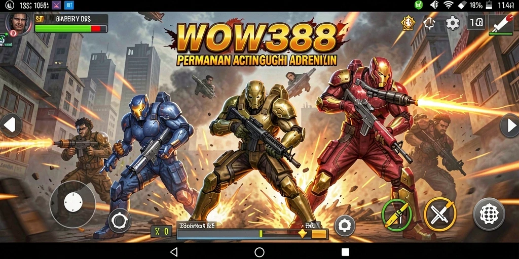 Screenshot gameplay WOW388 menampilkan aksi seru dan grafis menawan.